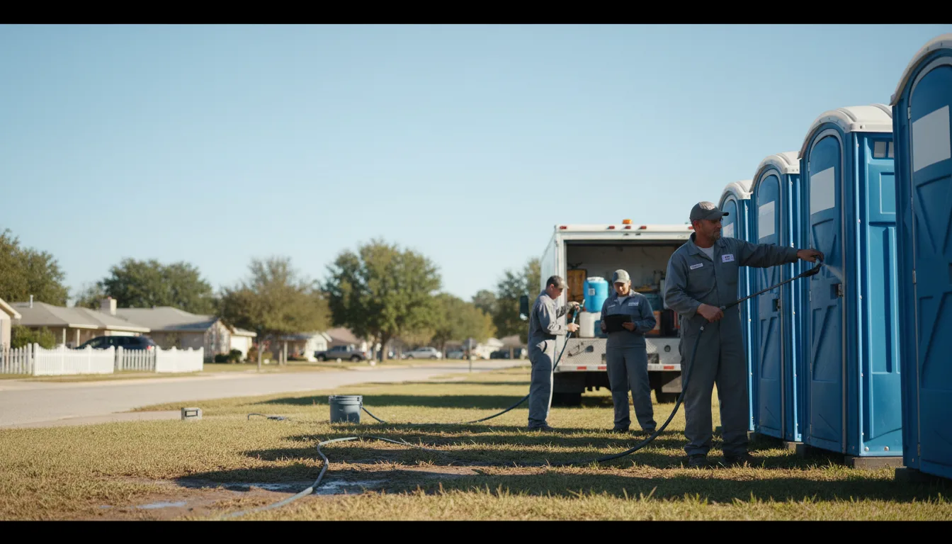 Long-Term Portable Toilet Rental in Ipswich, SD near me